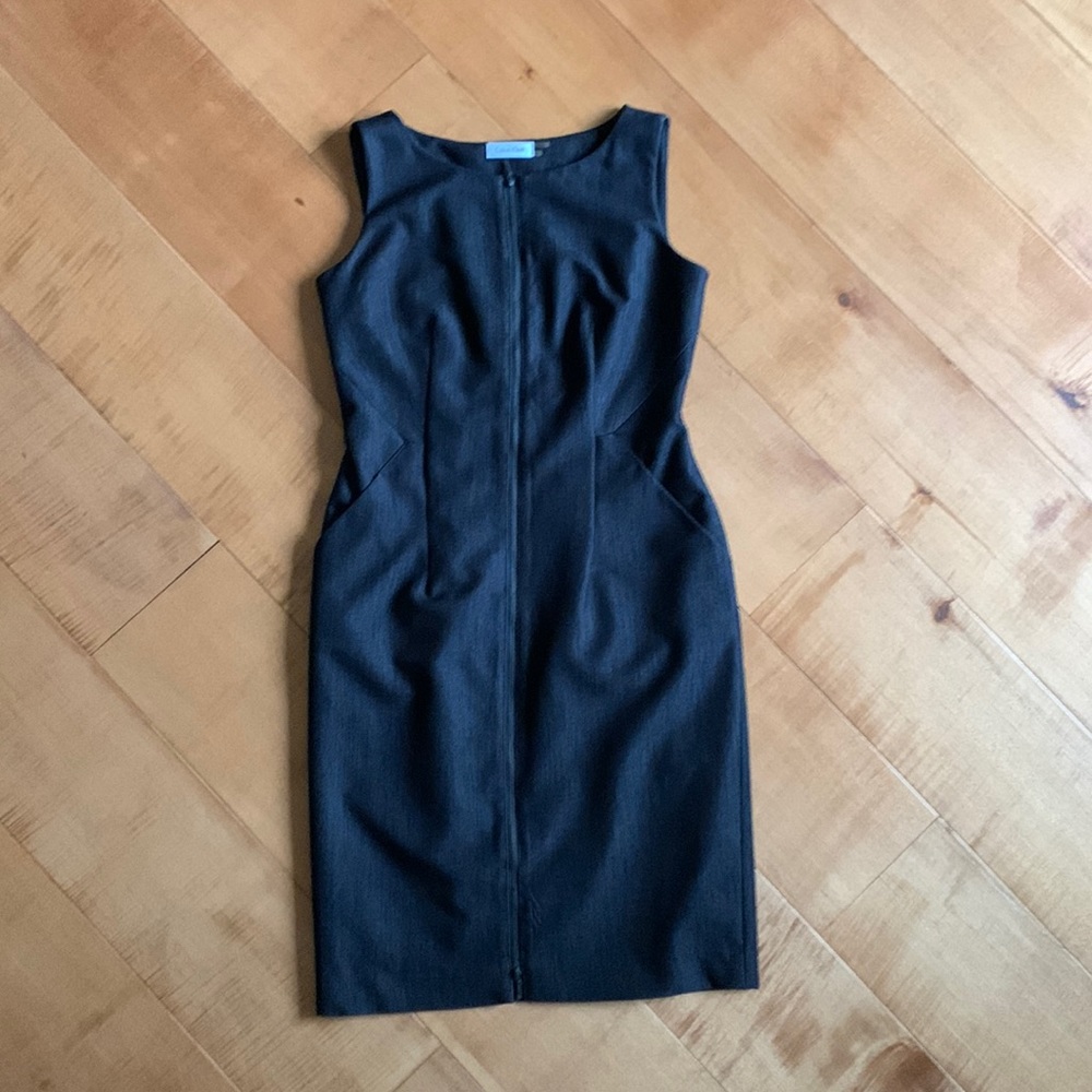 Dark grey dress